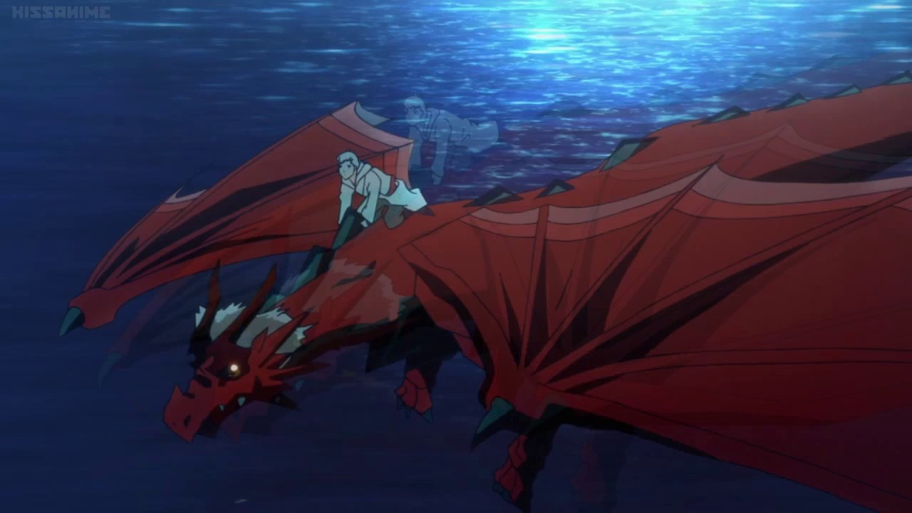 Nina learns to transform into a dragon