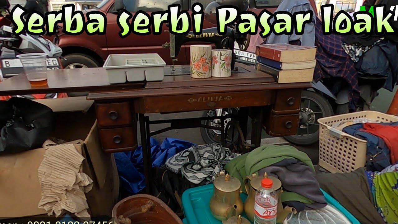 Pasar loak Jatinegara lapak Campuran
