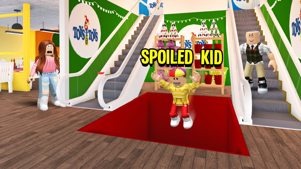 Grandpa Trapped SPOILED KIDS In His Toy Store.. I Found Them In The BASEMENT! (Roblox Bloxburg)