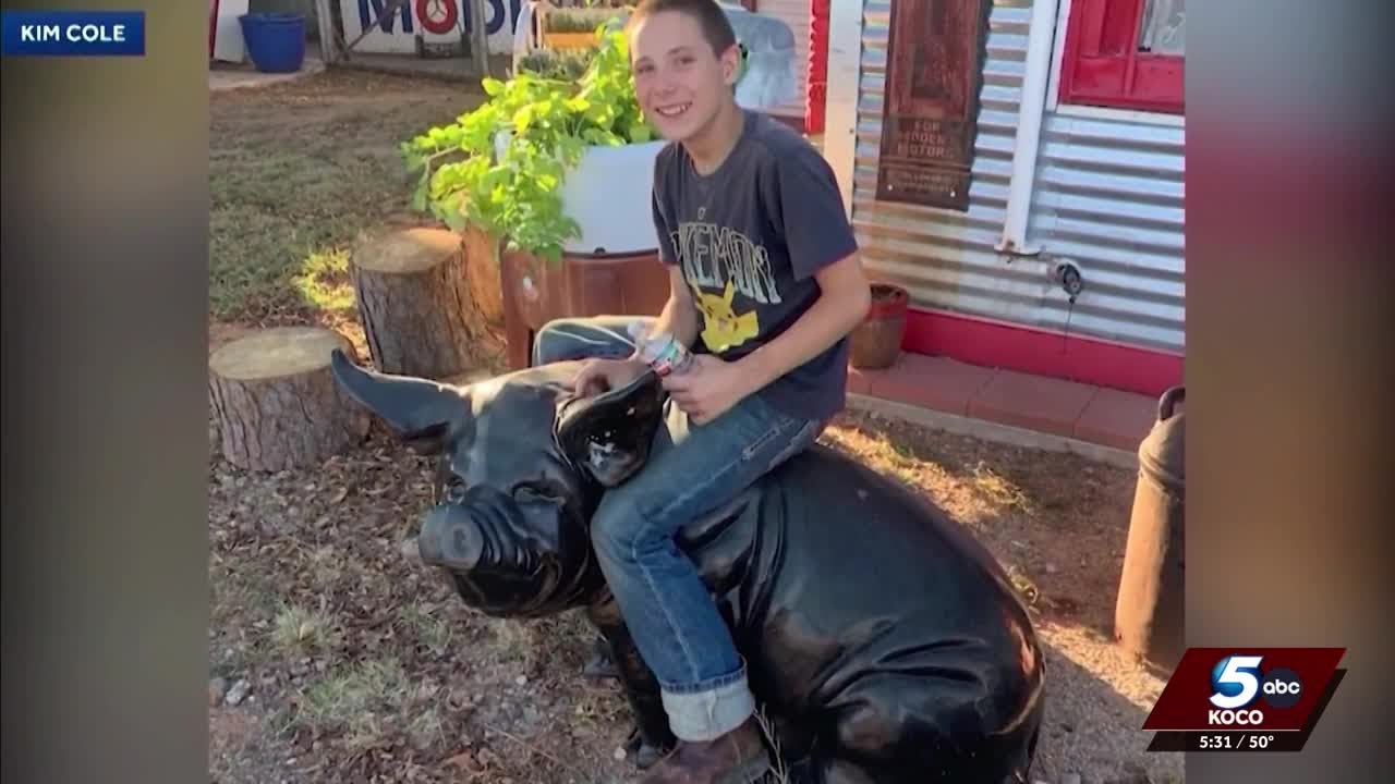 'I had to wipe his tears': Missing 12-year-old found safe in Caddo County by Texas volunteers