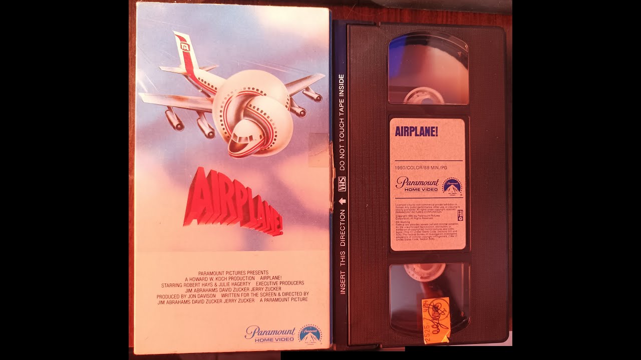 Closing to Airplane! 1980 VHS