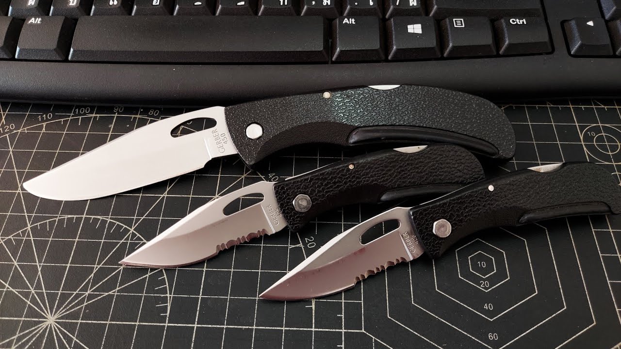 GERBER EZ OUT 450 & 425 มีดพับทรงลุง รุ่นเก๋า