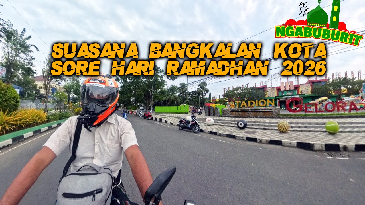 Ngabuburit Suasana Ramadhan 2026 di Bangkalan Kota | Video Non 360