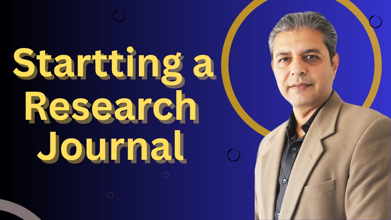 Dr. Asad Ali Shah Reveals the Best Research Journal for Beginners