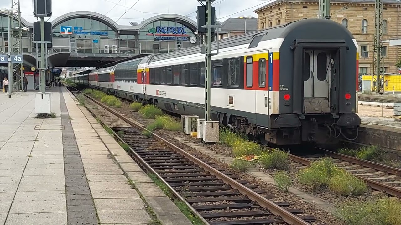 Ankunft & Abfahrt EC 8 nach Hamburg-Altona am Mainzer Hbf