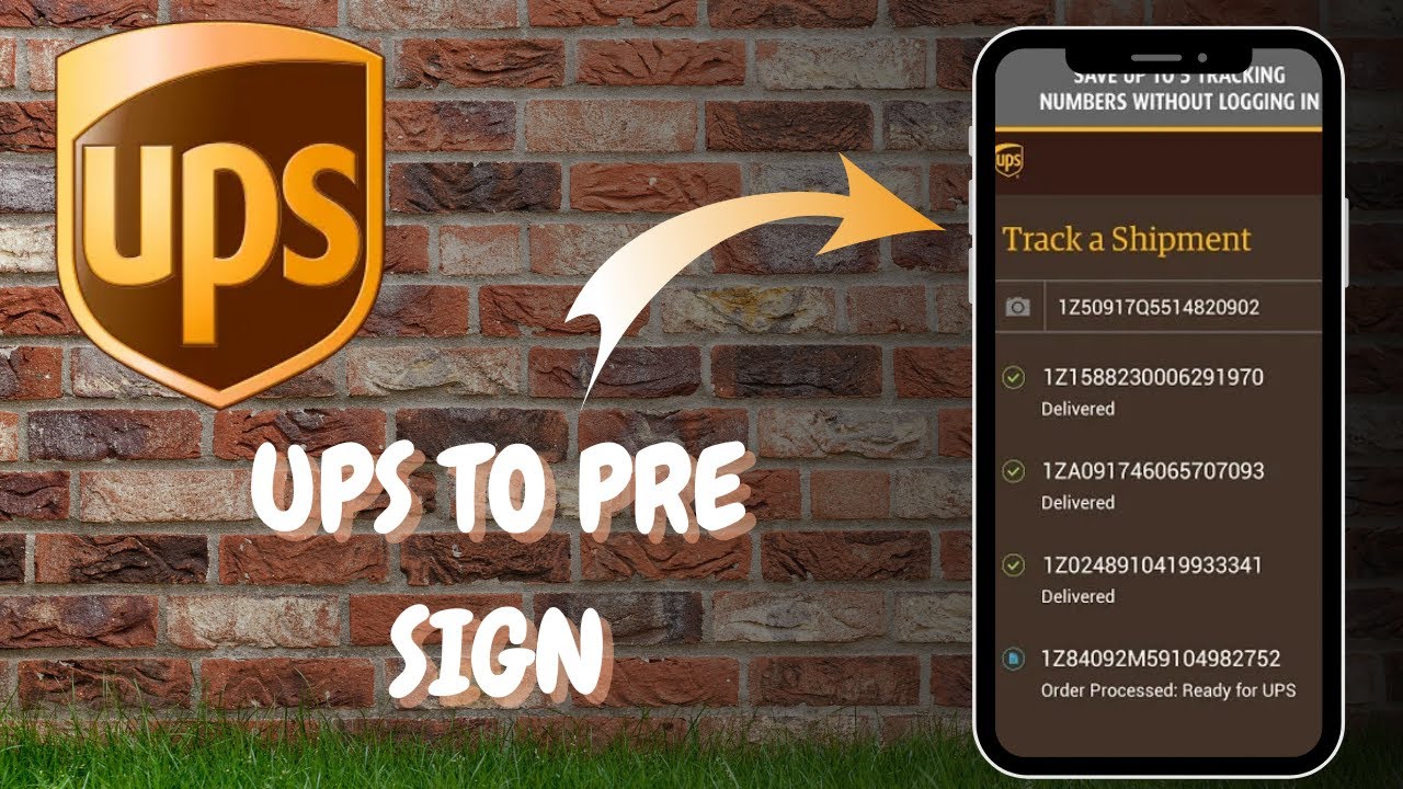 Как предварительно подписаться на доставку UPS: шаг за шагом — вот как это сделать // Выпуск 2025 г.