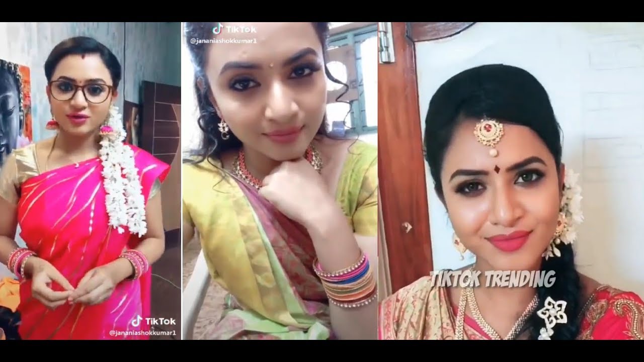 Zee Tamil Sembaruthi Serial Aishwarya Jannani AshoKumar Dubsmash Tamil - Dubsmash Collection