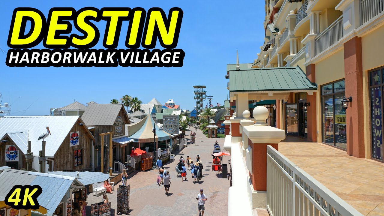 Destin Harborwalk - Walking Tour