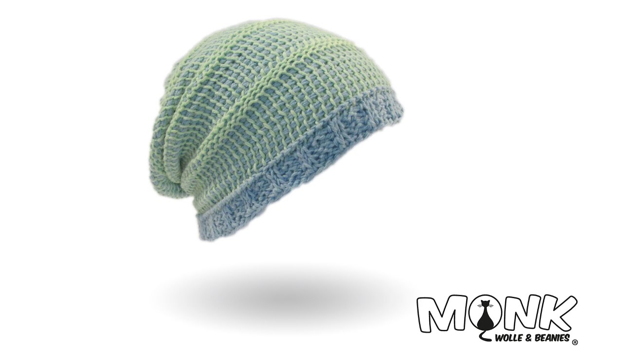 Mütze häkeln - Mustermix Beanie / Tunesisch häkeln Teil 3