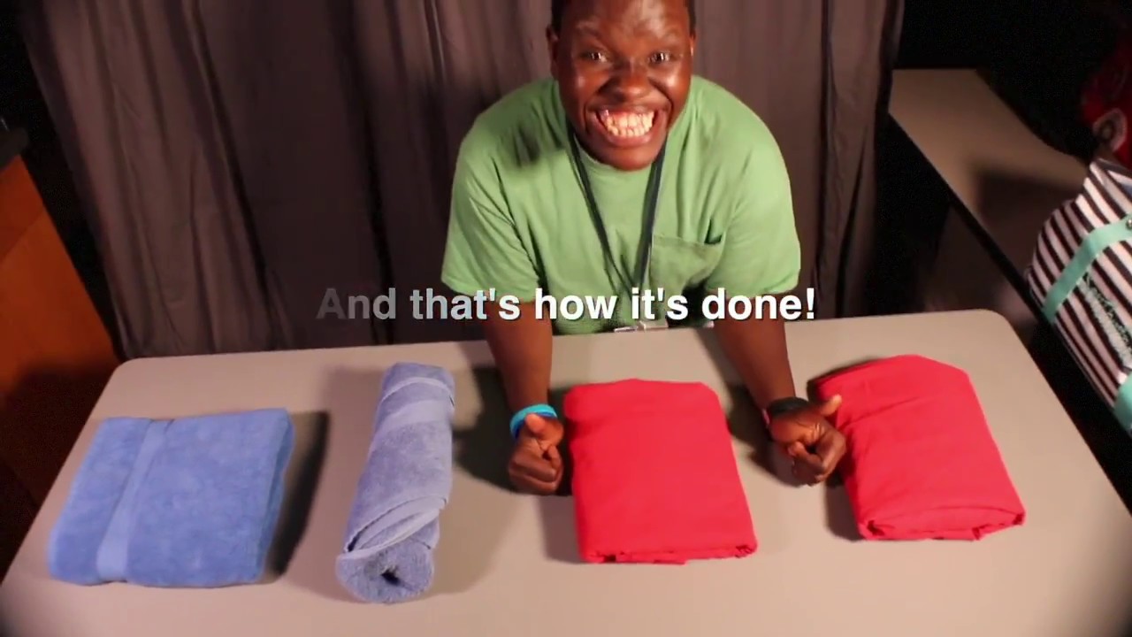 Folding Towels and Sheets