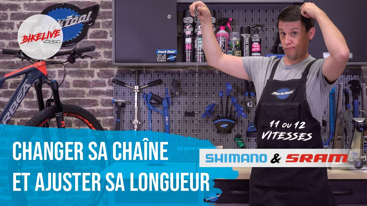 Tuto VTT - Changer et Ajuster sa longueur de chaîne