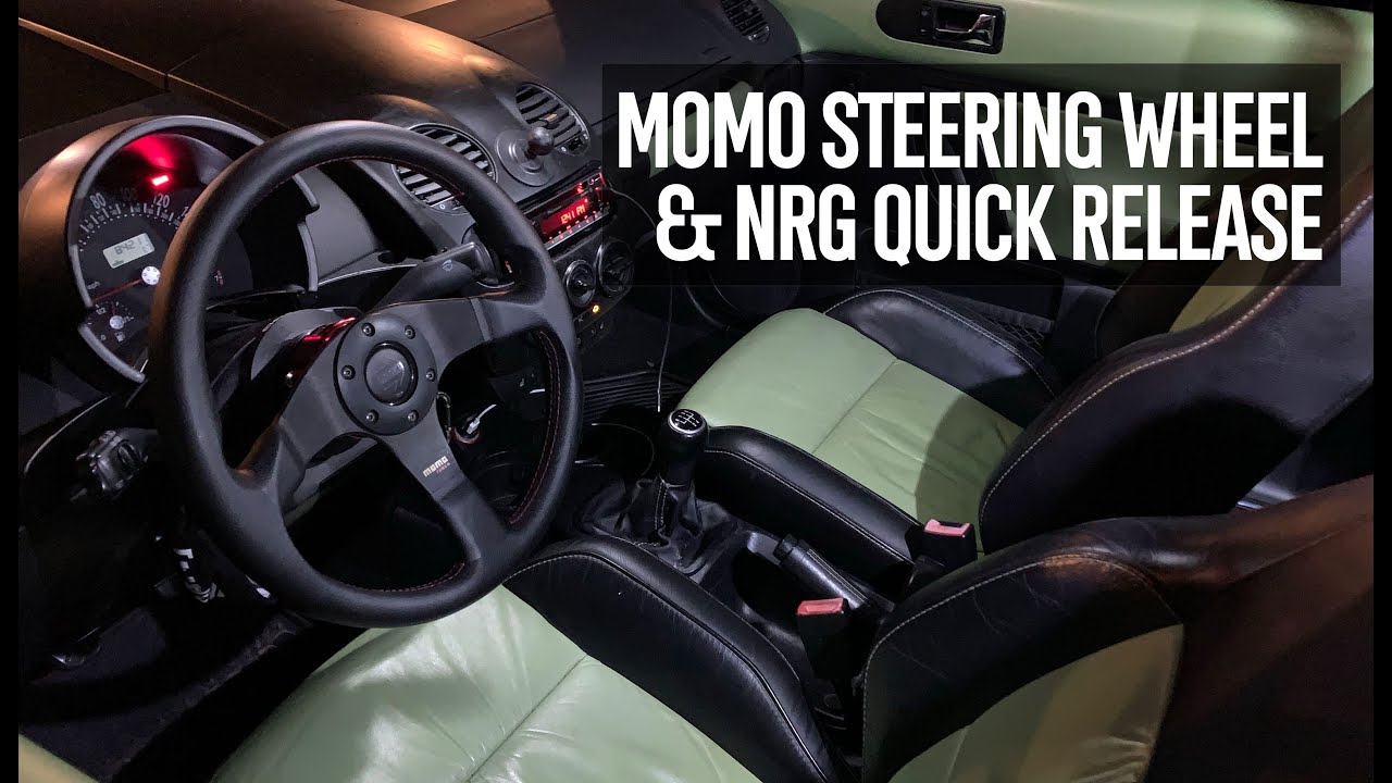 How To Install an Aftermarket Steering Wheel with NRG Quick Release on a Mk4 New Beetle, Golf, Jetta