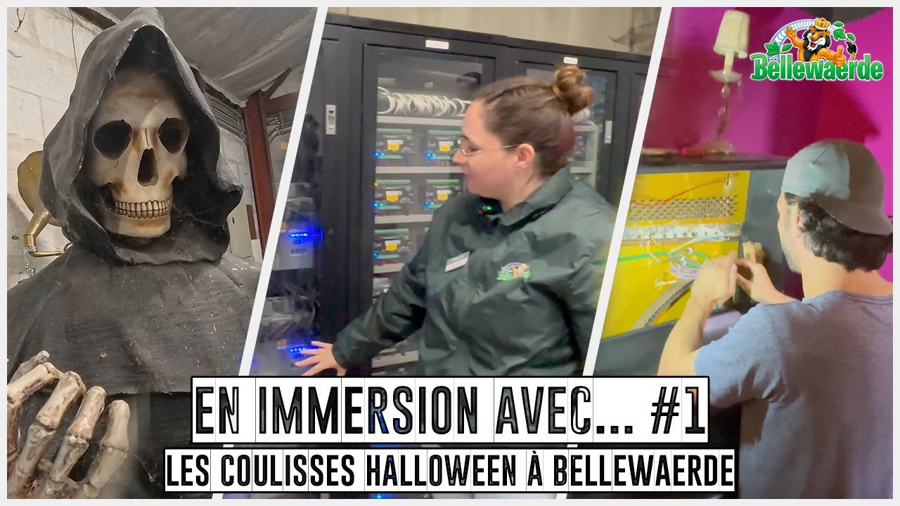 Je visite les coulisses Halloween à Bellewaerde - En immersion avec...#1