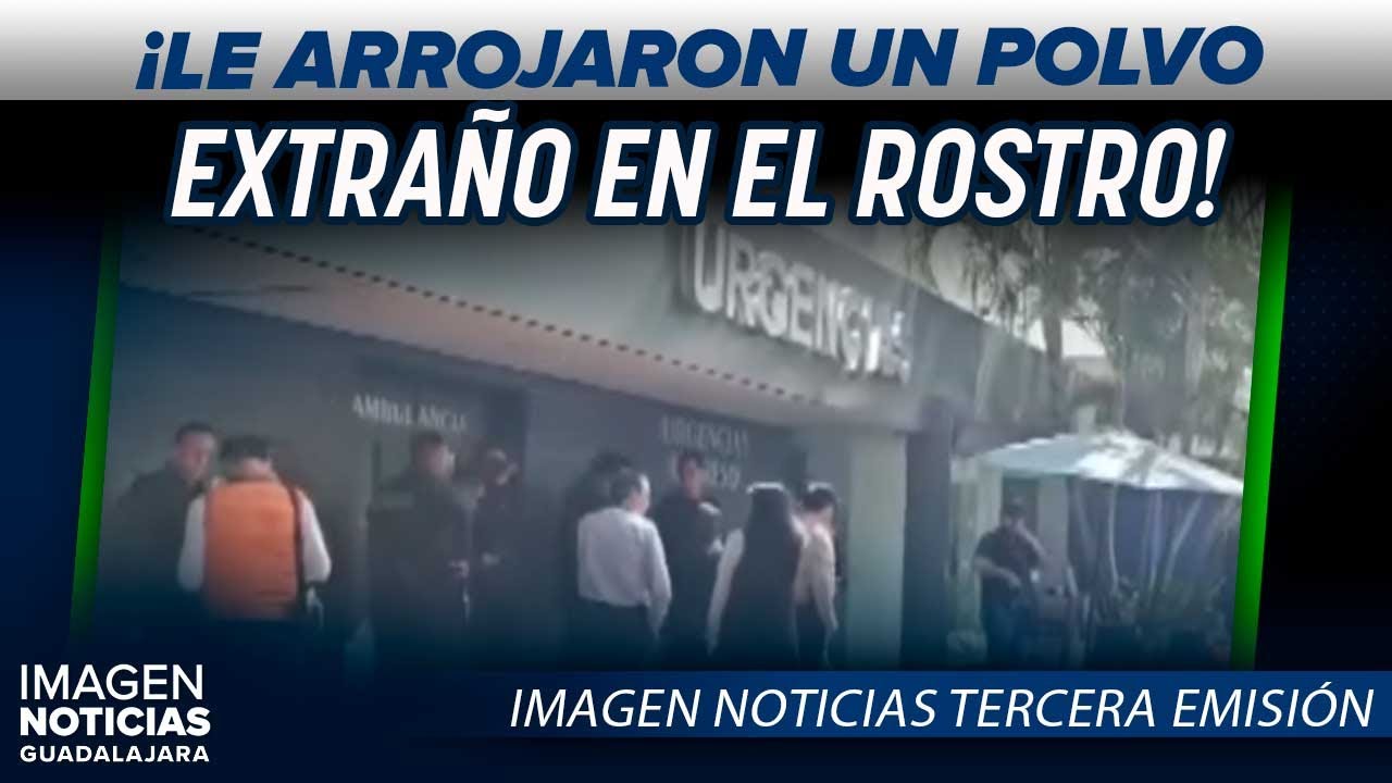 ¡Mujer es atacada en el rostro con un polvo en Guadalajara! | Noticias GDL con Ricardo Camarena