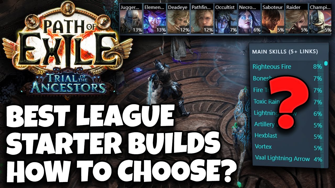 [POE 3.22] Best League Starter Builds - How To Pick The Best One For YOU! - Tytykiller was right...