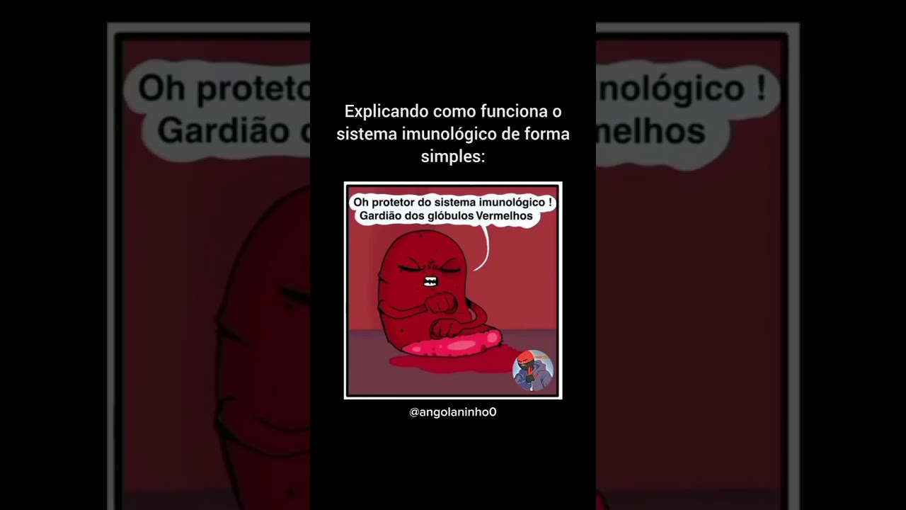 Sistema imunol&oacute;gico como voc&ecirc; nunca viu 😅 #shortsfeed #ciencia