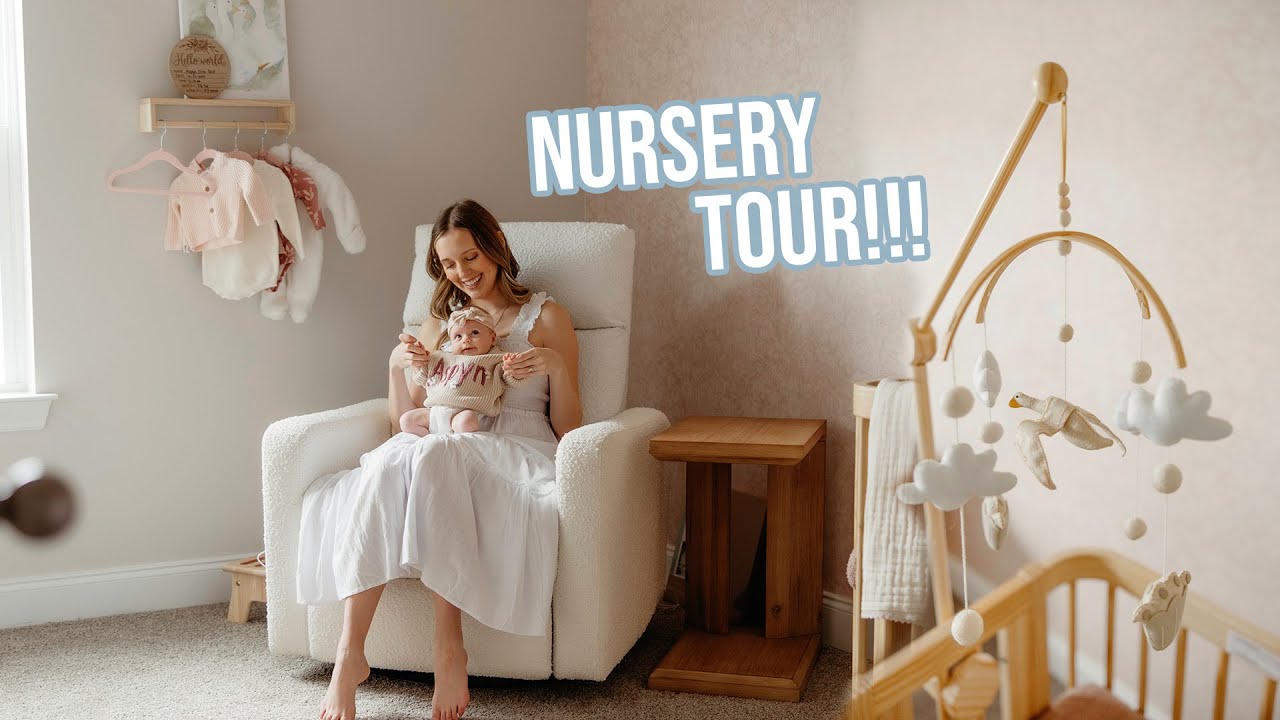 Building Her First Big Crib + NURSERY REVEAL