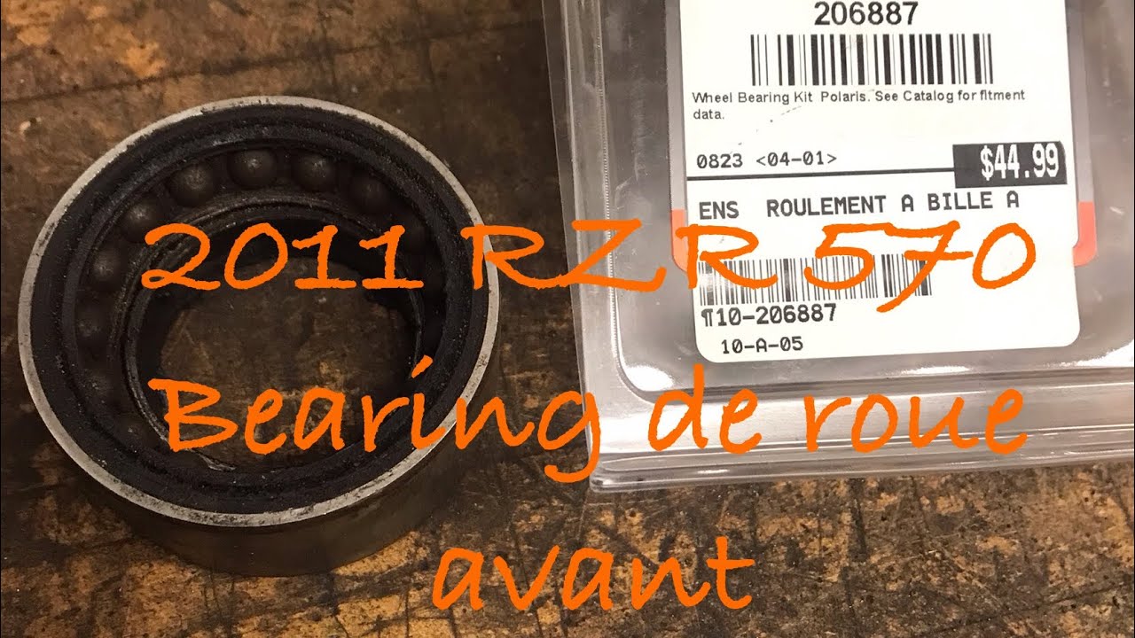 RZR 570 bearing de roue avant