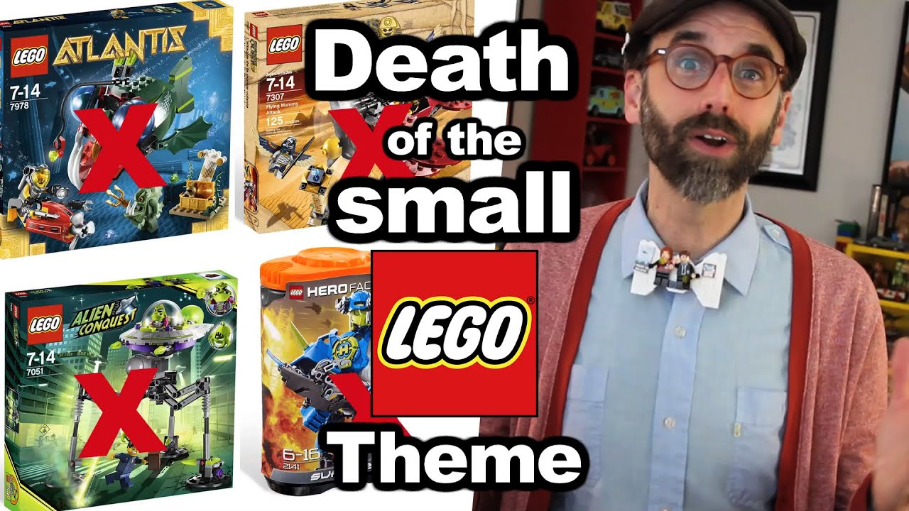 Что погубило небольшие оригинальные линейки LEGO®? Взгляд назад на Alien Conquest и многое другое.