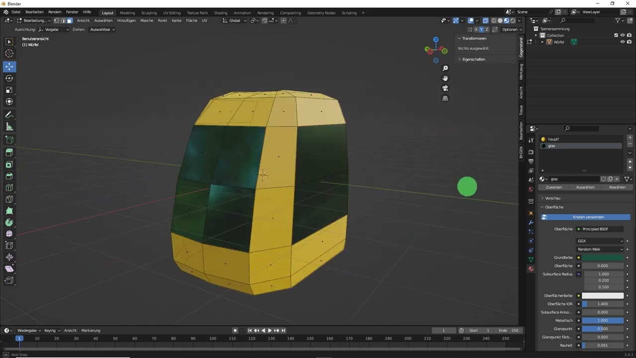 blender tram modeling