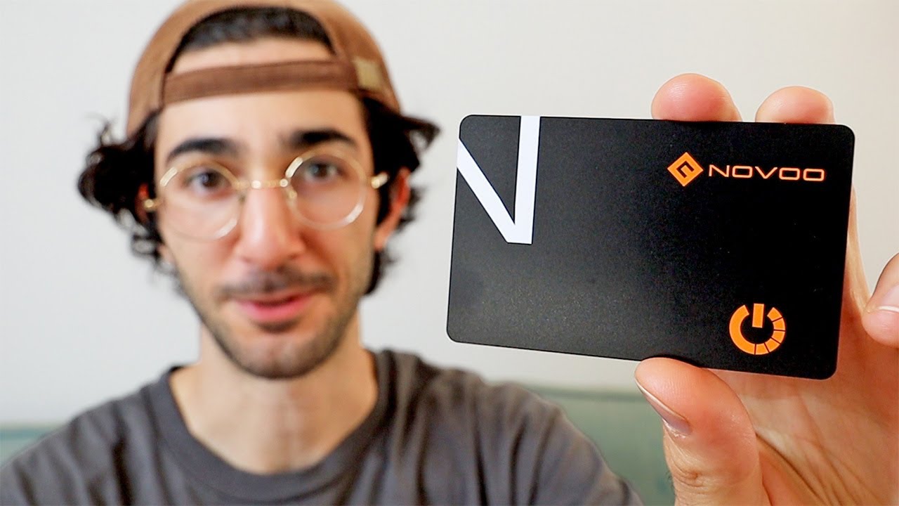 NOVOO SmartCard Wallet Tracker — 6 YEAR Battery Life!