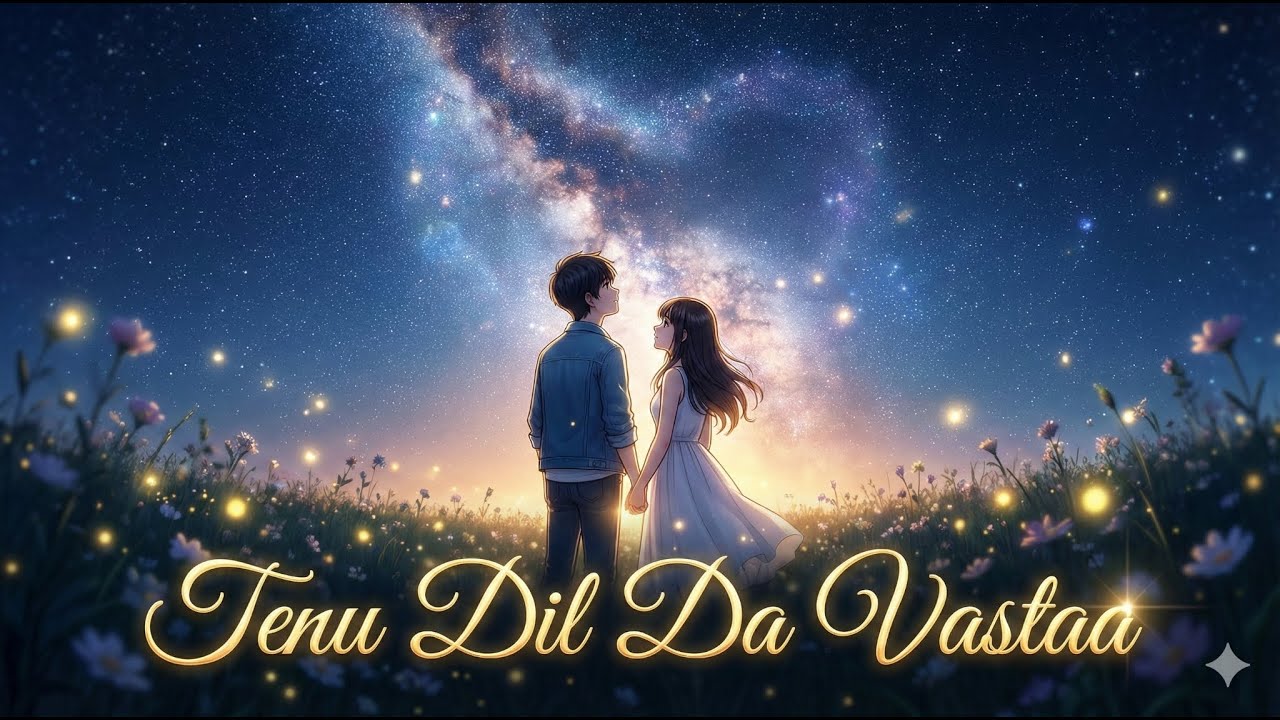 TDT | Tenu Dil Da Vastaa 💫 | A Beautiful Anime Love Story