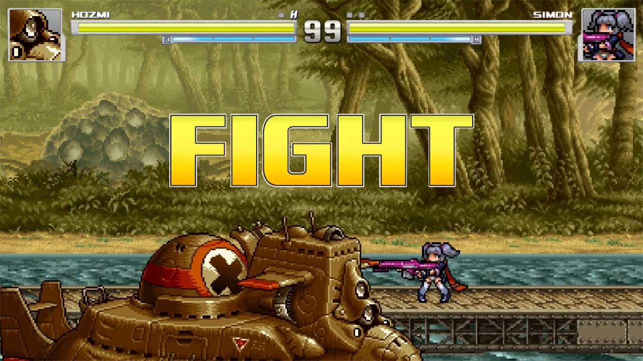 Metal Slug Attack [Mugen] - Hozmi vs Simon