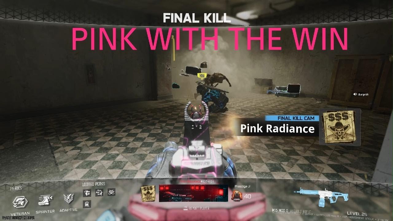 Call of Duty PINK RADIANCE