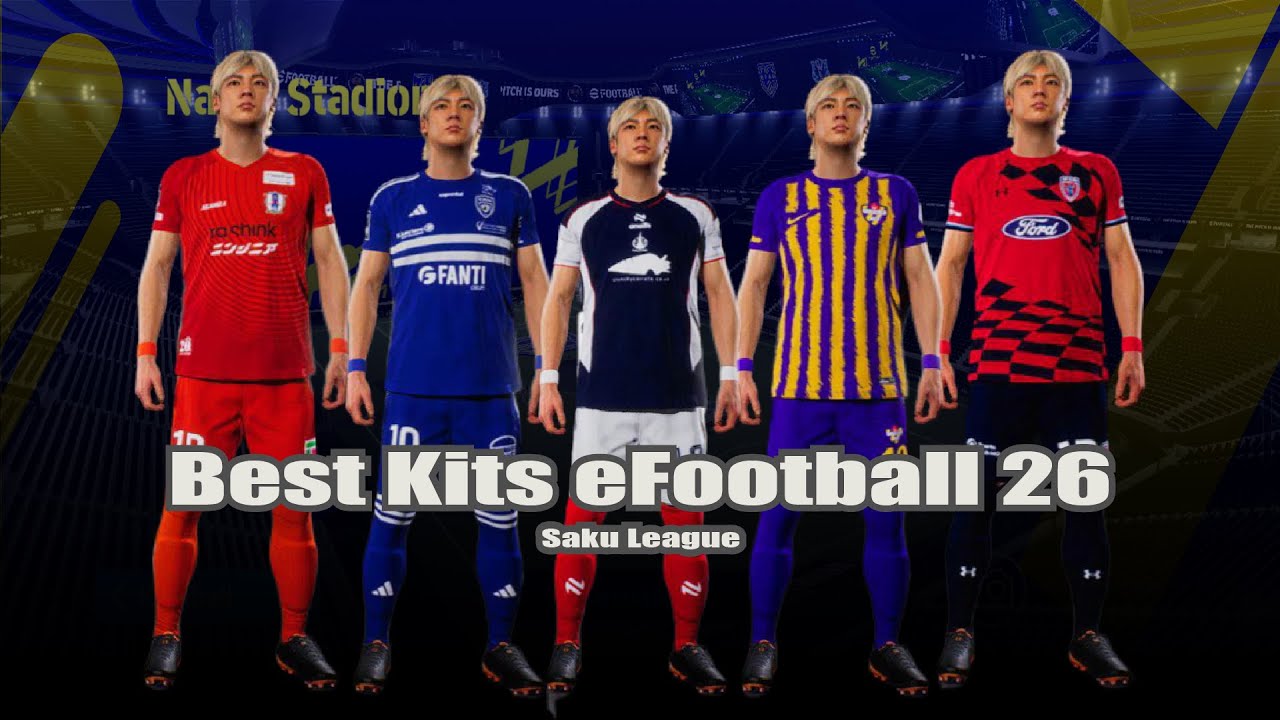 Best Jerseys Collection eFootball🔥Top Club New Kits