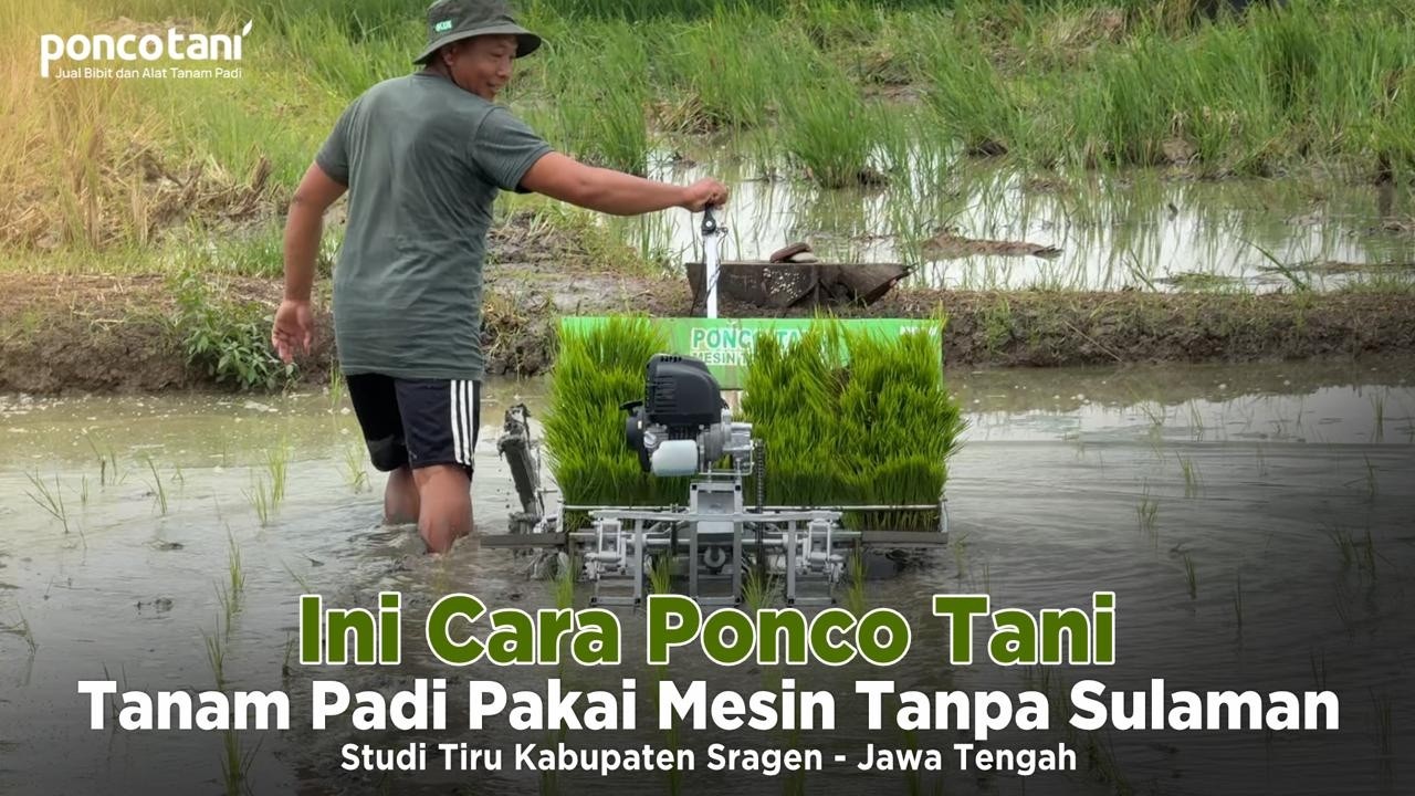 Cara Ini Kita Gunakan Agar Tanam Pakai Mesin Tanpa Sulaman