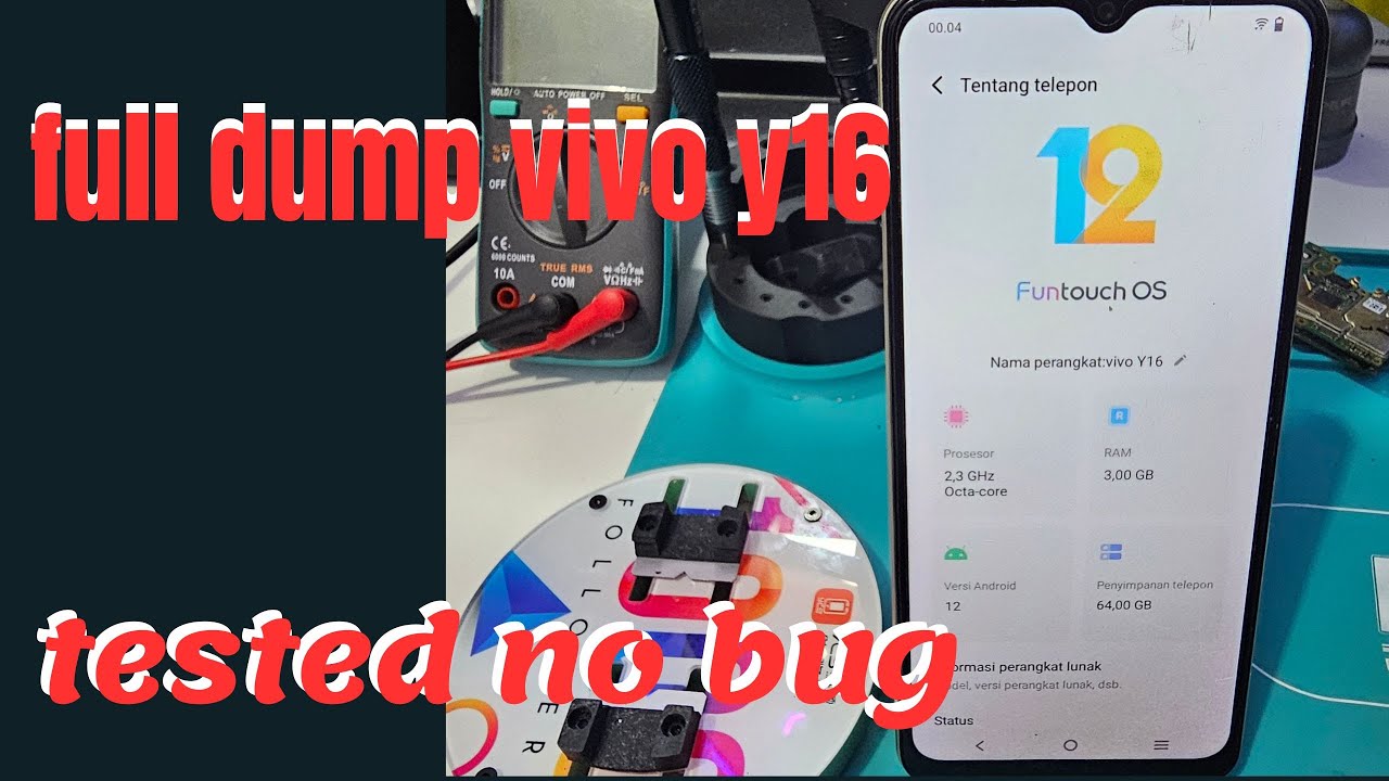GANTI MMC VIVO Y16 FULL DUM NO BUG