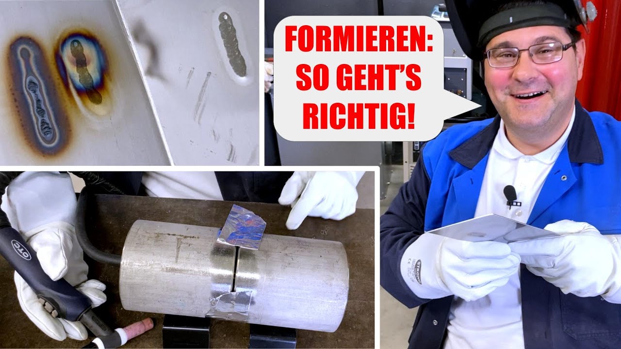 Wie richtig Formieren?! So vermeidet Ihr Anlauffarben bei 