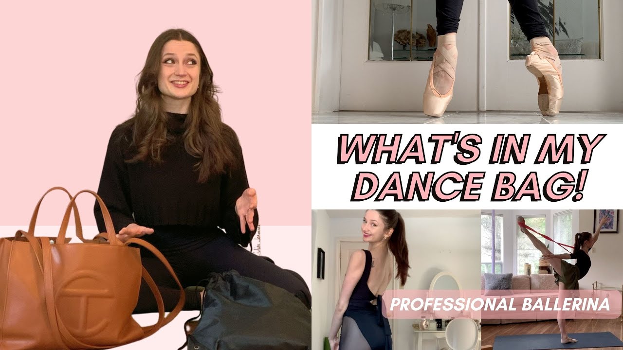 What's Inside a Ballerina's Dance Bag | Dance Class MUST HAVES and Hacks 2022