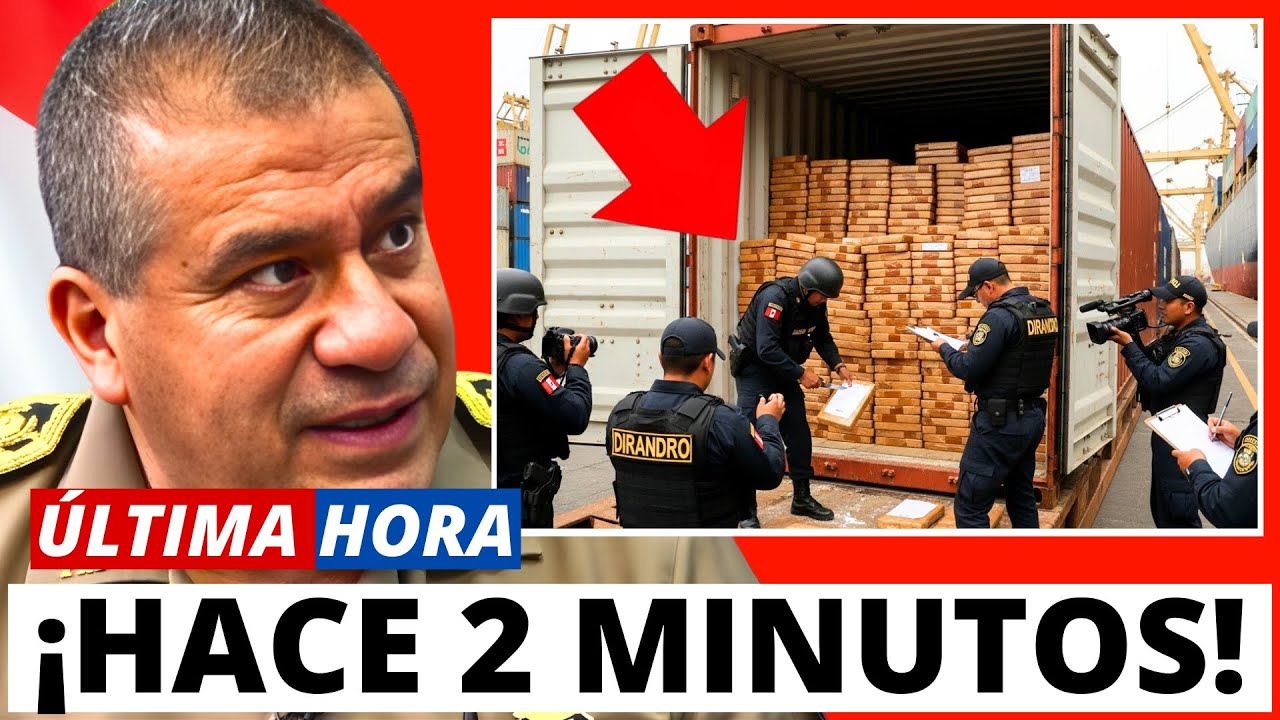 💥 DIRANDRO REVIENTA CONTENEDOR DE EXPORTACIÓN Y DECOMISA MÁS DE 2 TONELADAS DE COC*ÍNA