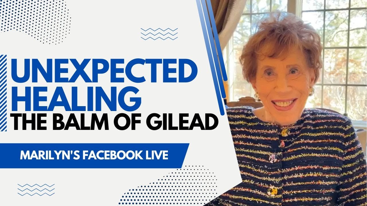 Unexpected Healing: The Balm of Gilead FB Live