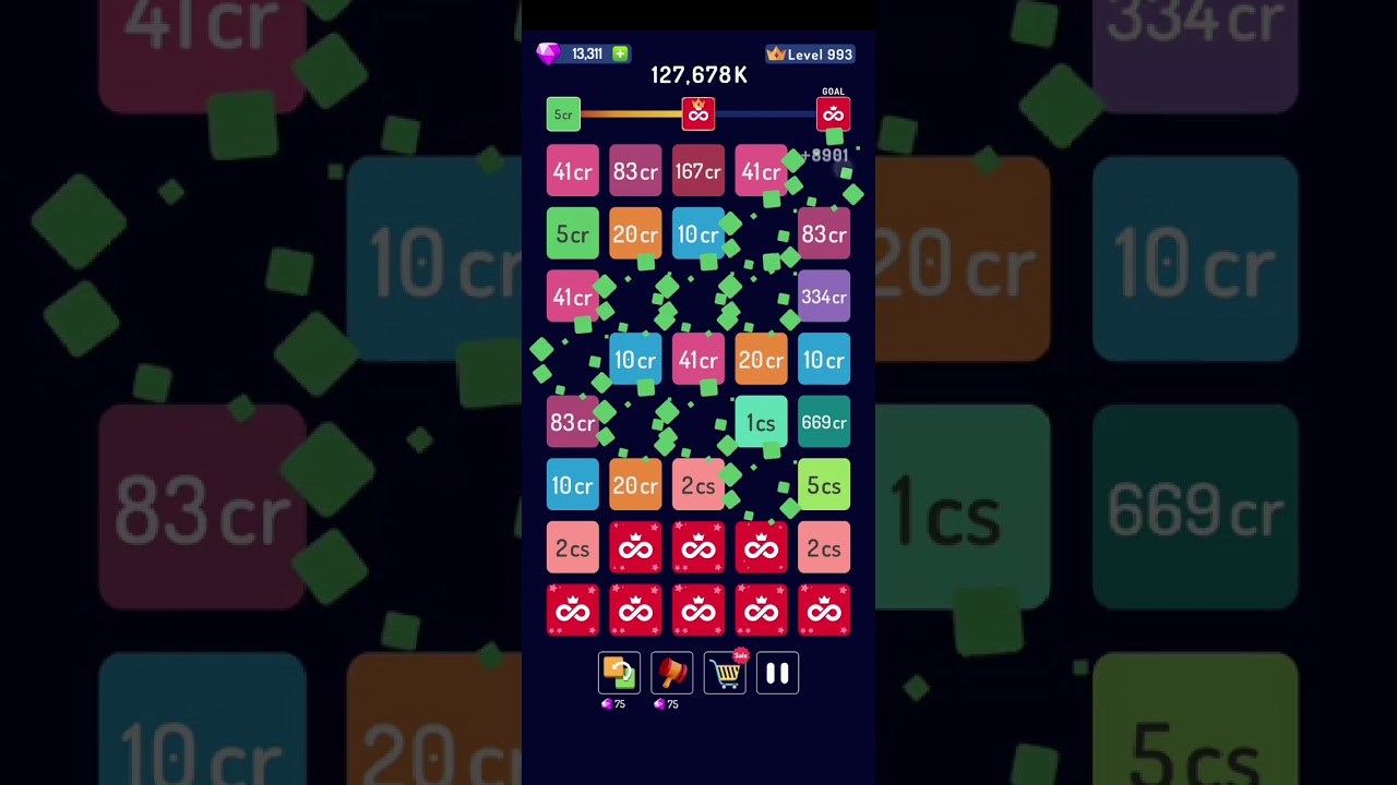 2248 - Numbers Game 2048 #games #gameplay #gaming