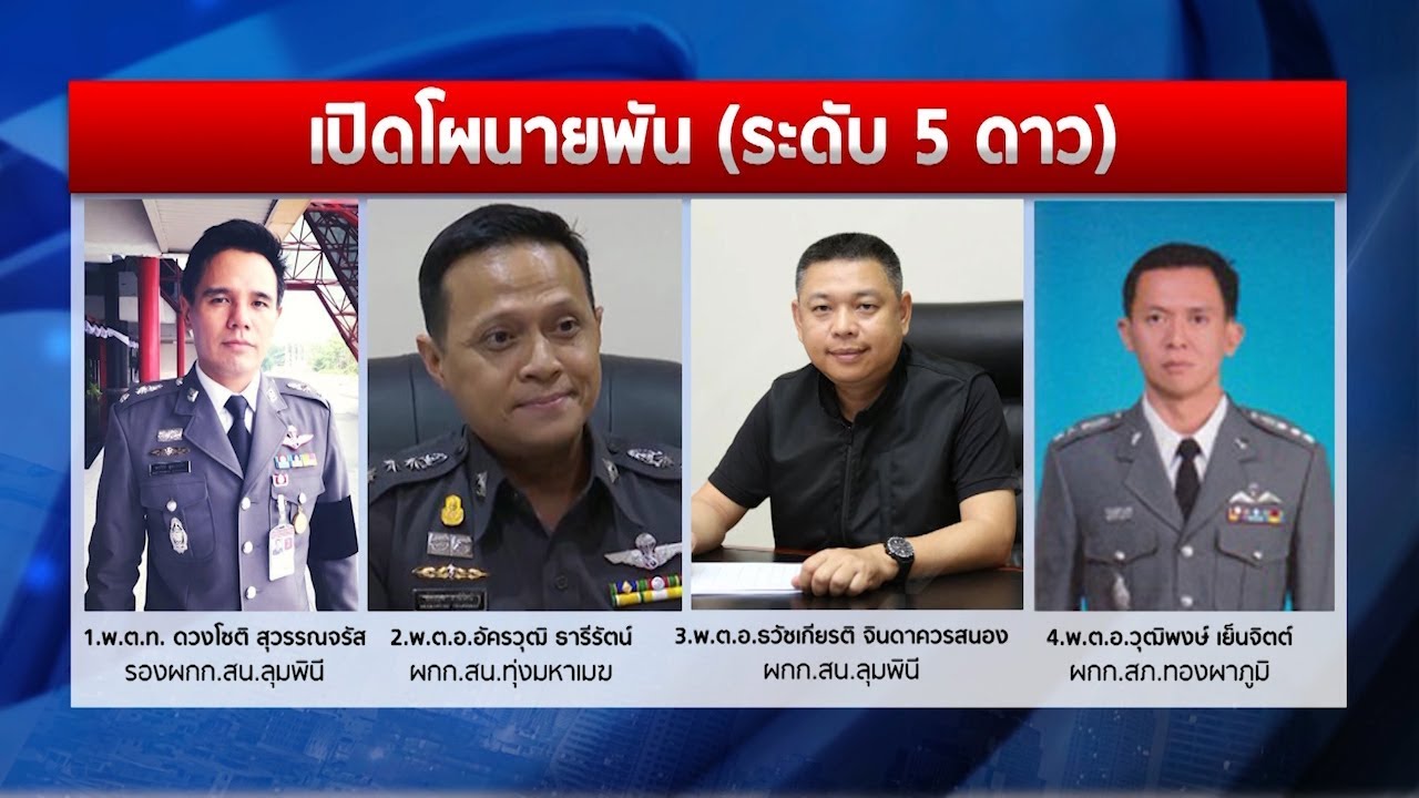 ผกก.แฉแหลก! เปิดโผนายพันระดับ 5 ดาว หลังถูกย้ายเข้ากรุ | 6 มี.ค. 61 | เจาะลึกทั่วไทย ToNight