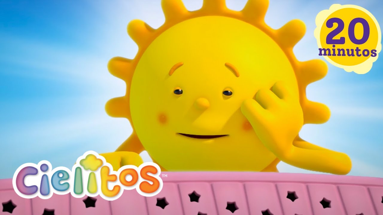 Sol no quiere ir a la cama. ¿Cómo pueden los Cielitos hacerlo ir a dormir? | Cielitos Compilación