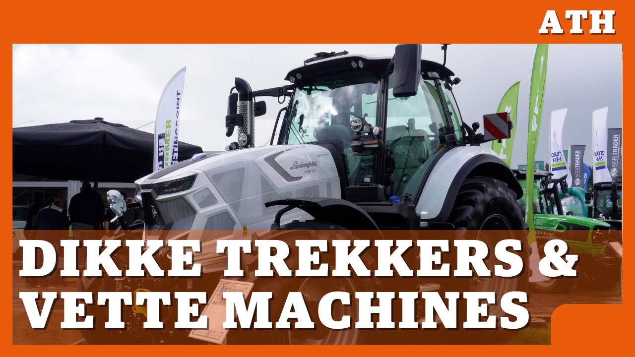 Dikke trekkers en vette machines op ATH 2024