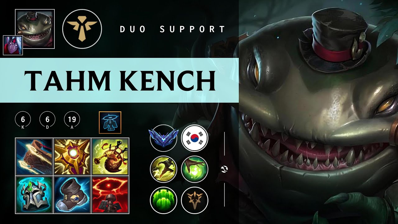 Tahm Kench Support vs Karma - KR Diamond Patch 26.02