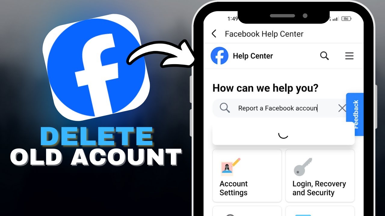 How To Delete Old Facebook Account Without Password, Email, Phone Number Or Username in SECONDS!