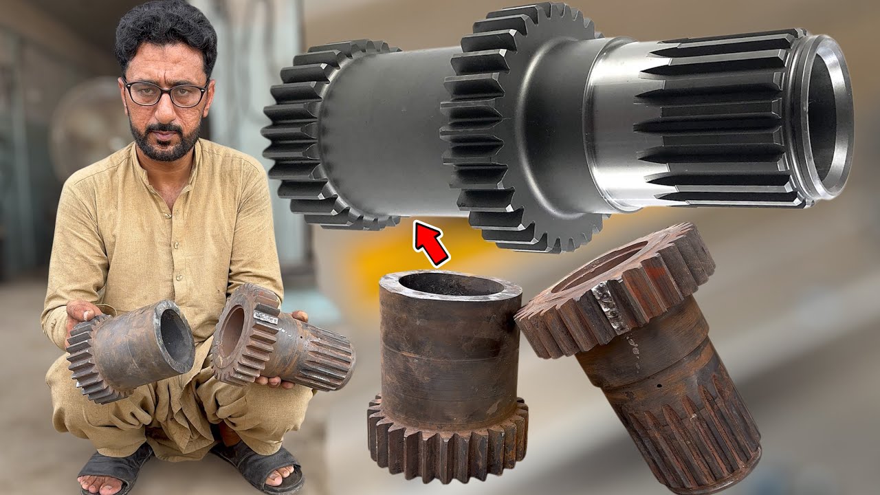  Unstoppable Skills: Restoring a Caterpillar Gear to Handle Extreme Power!