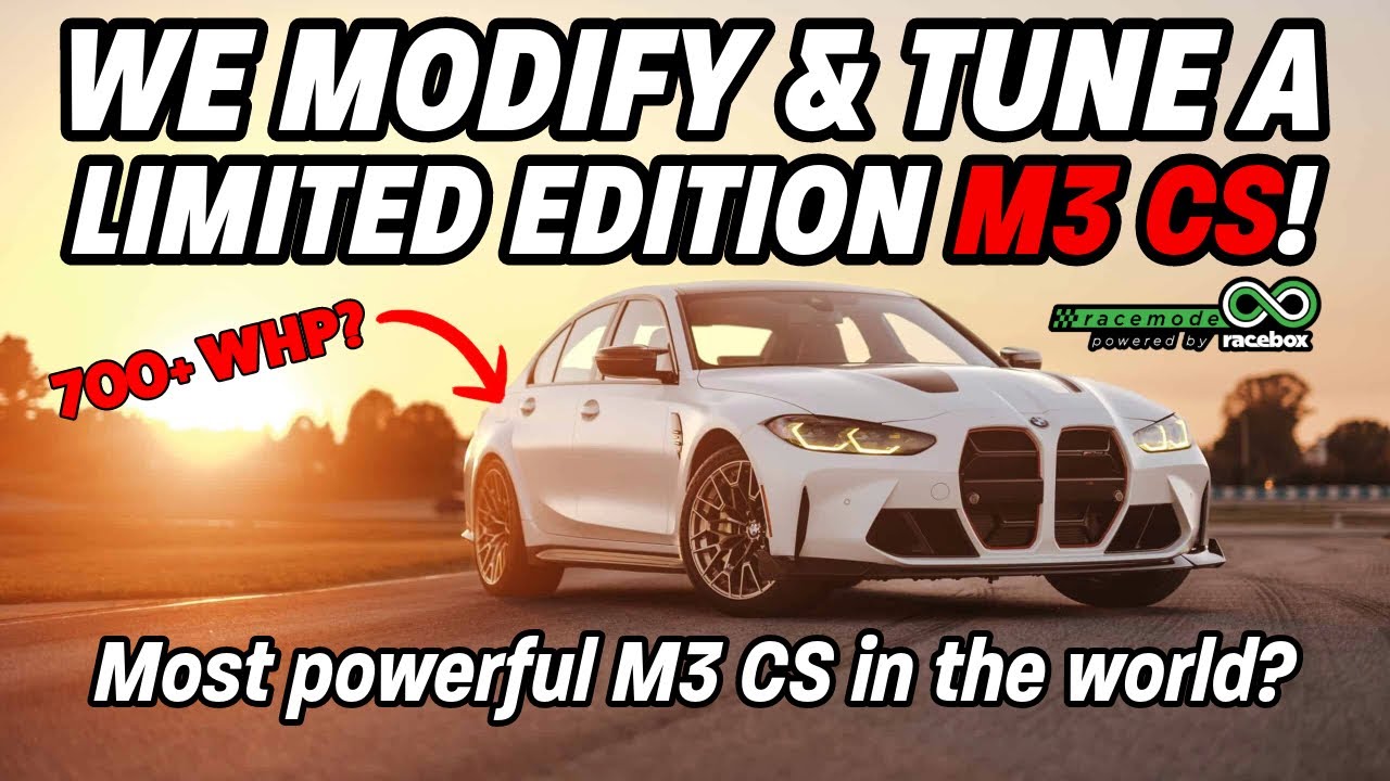 NEW BMW M3 CS Fully Modified & Tuned to 700WHP! The Best Version G80? [RACEBOX BM3 Custom Dyno Tune]