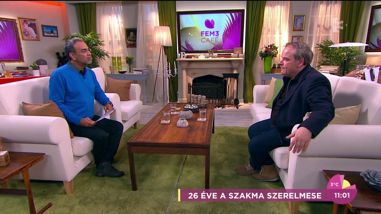 Kálloy Molnár Péter: ˝110 százalékon kell játszani…!˝ - tv2.hu/fem3cafe
