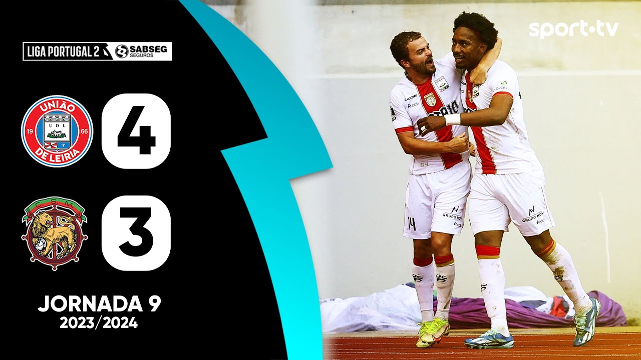 Resumo: U. Leiria 4-3 Marítimo - Liga Portugal SABSEG | sport tv
