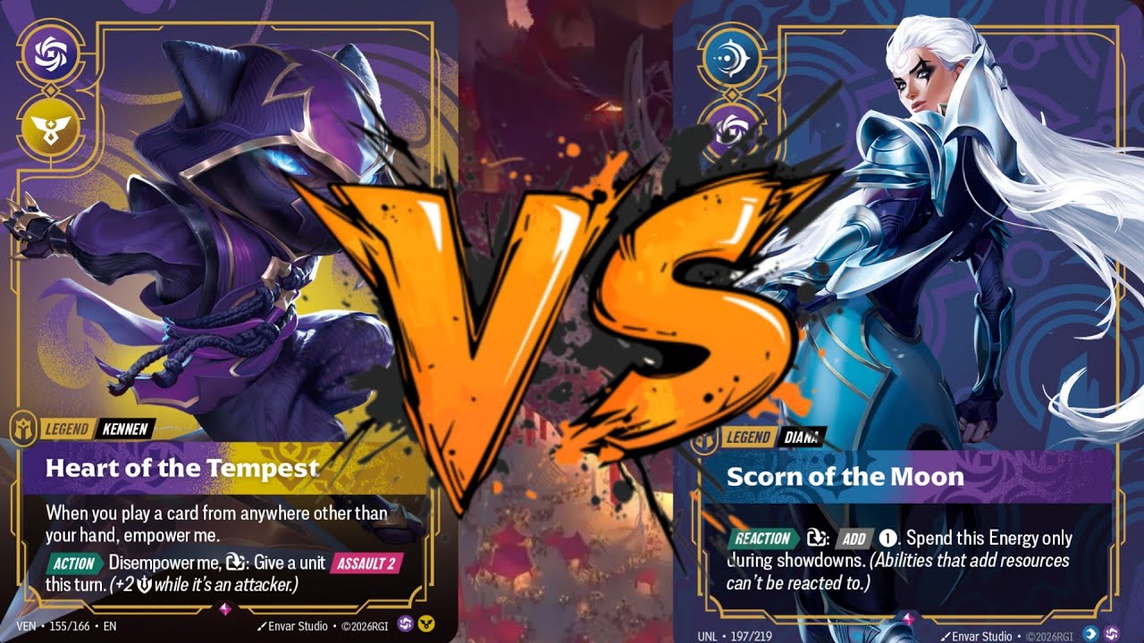 Riftbound: Kennen vs Diana (Post Ban)