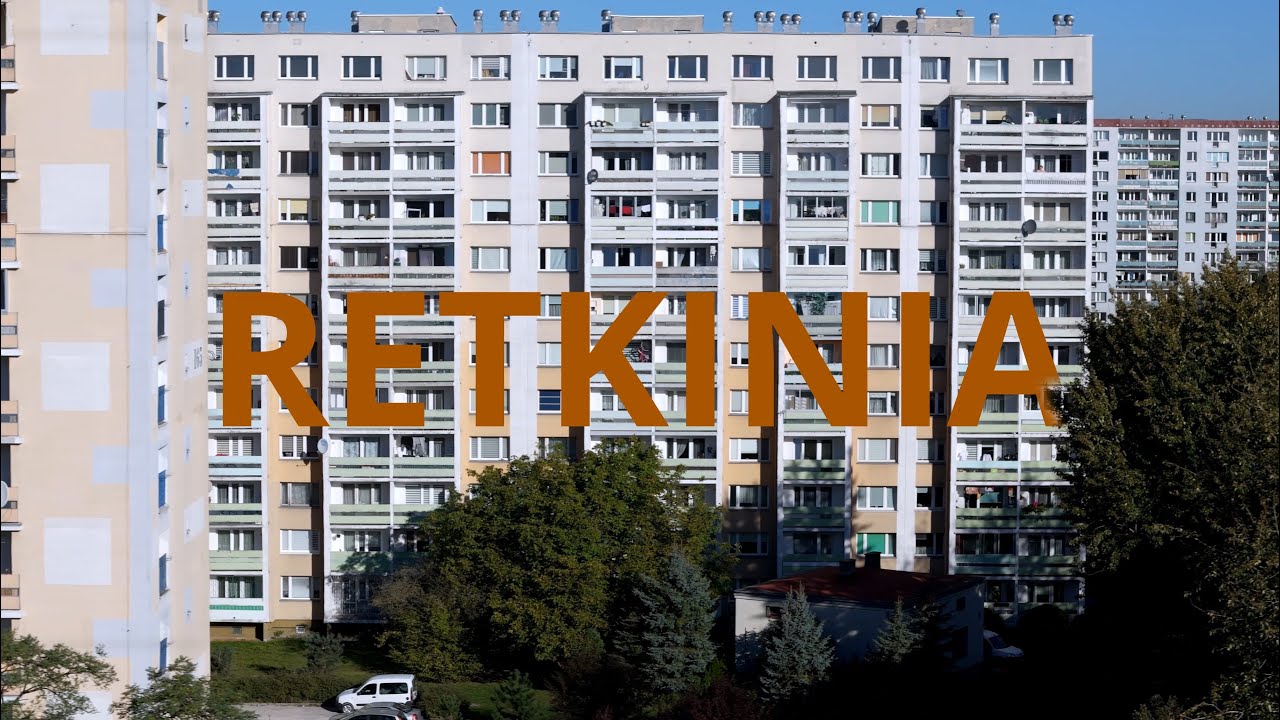 Retkinia z drona - miasto w mieście Łódź z lotu ptaka 2024 rok