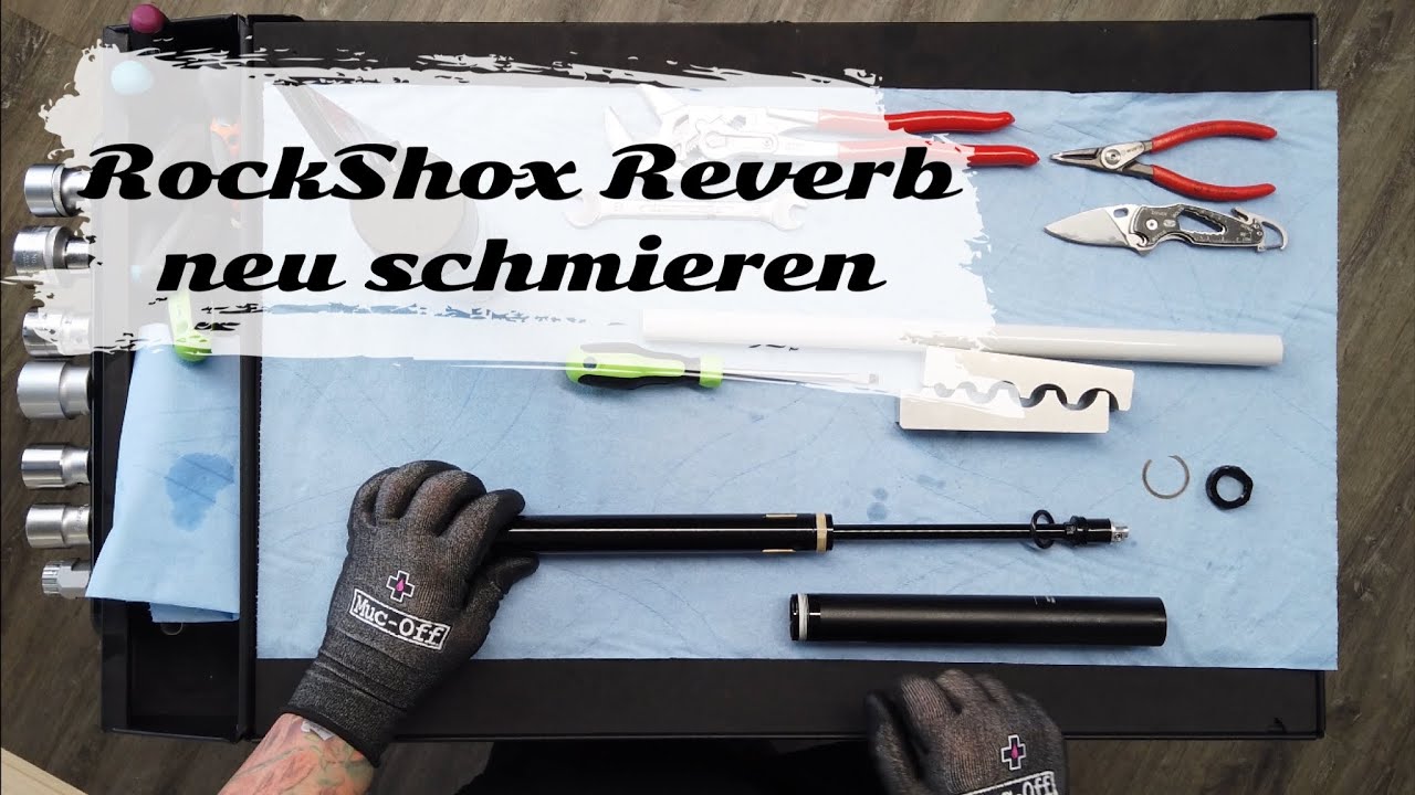 RockShox Reverb Sattelstütze reinigen und neu schmieren | MTB-Tutorial#9
