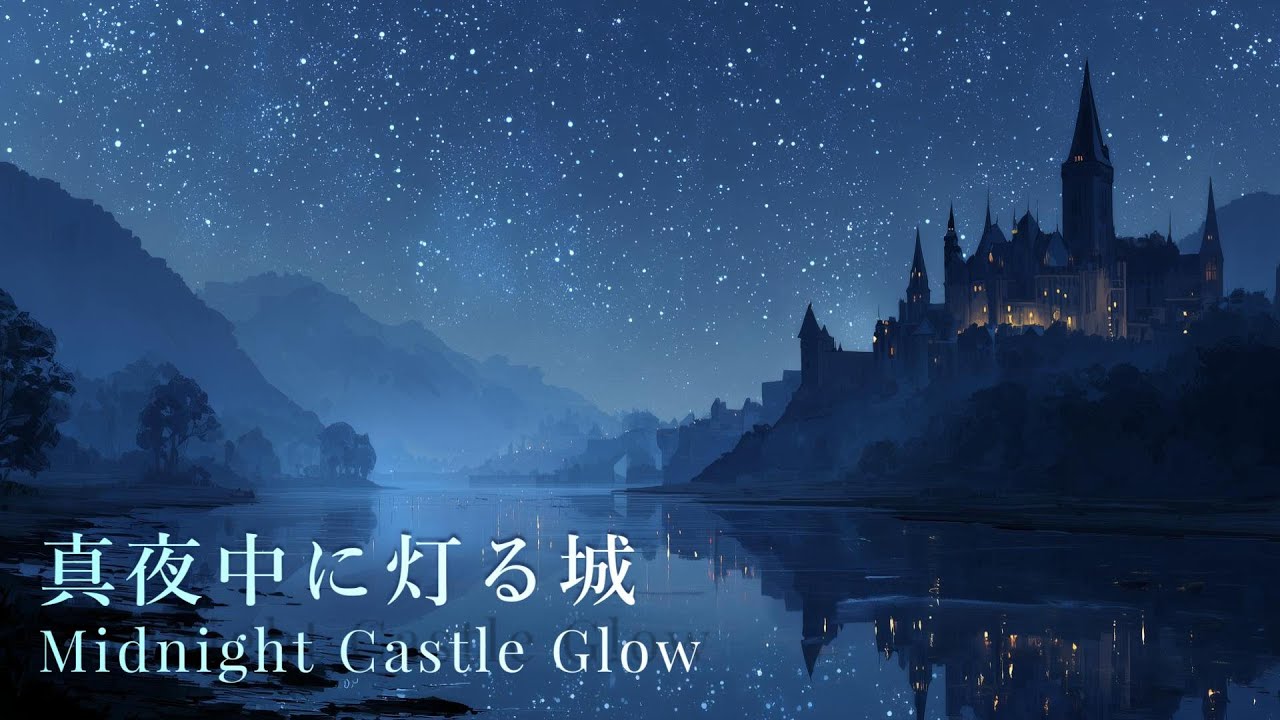 【ピアノBGM】Midnight Castle Glow 真夜中に灯る城