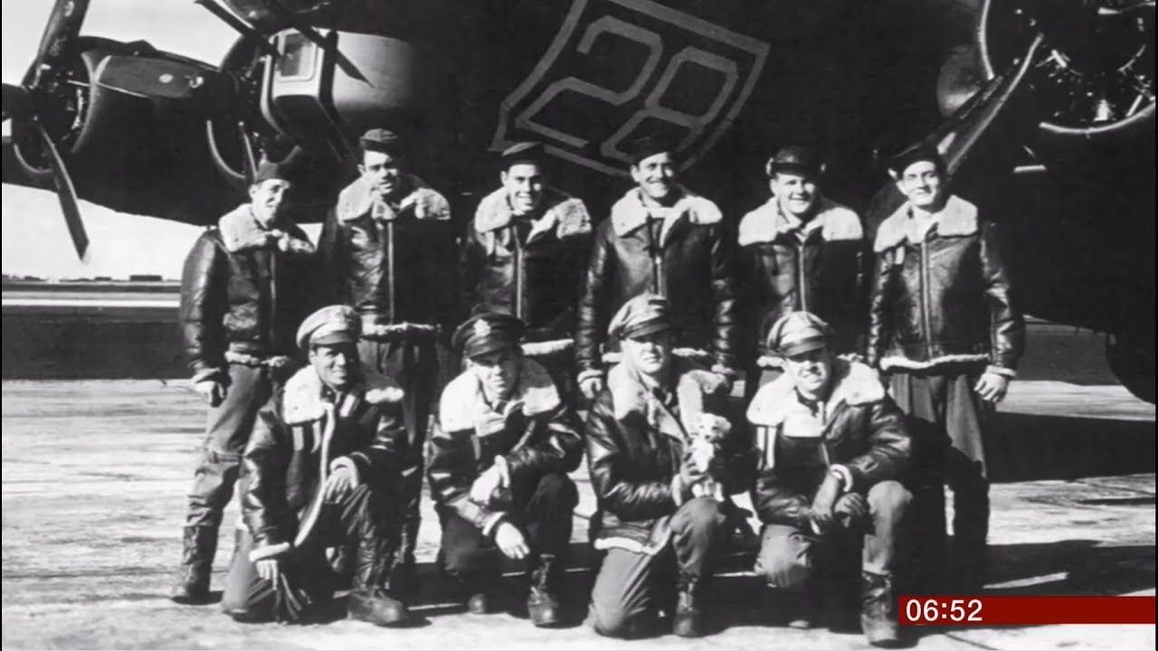 WWII Flypast for 'Mi Amigo' crew & story (UK) - BBC News - 21st February 2019